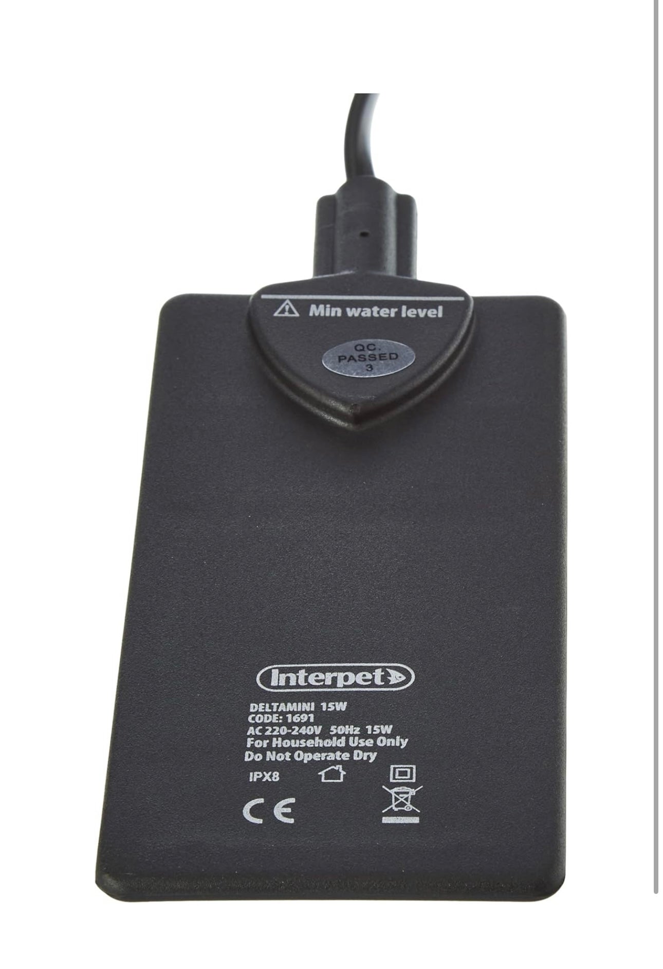 Interpet Delta Mini Heater 15W