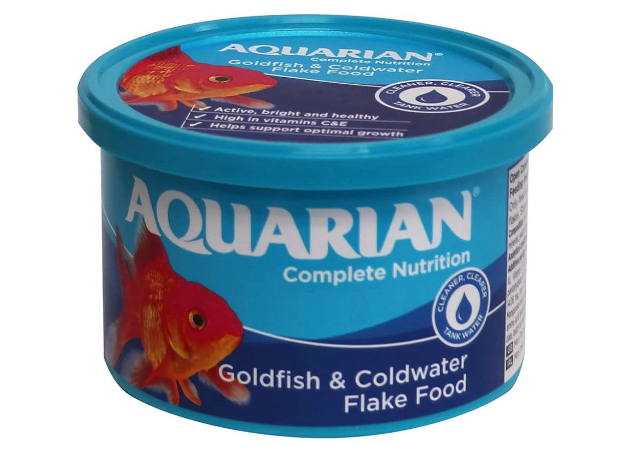 Aquarian Goldfish Food Flakes, 50g